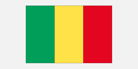 Flagge Mali