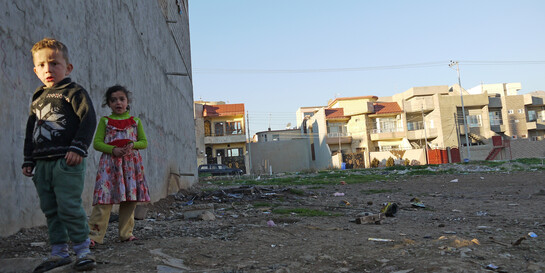 Kinder im Norden des Iraks