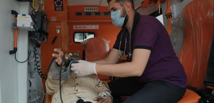Muhammed Dogan arbeitet als Sanitäter in Syrien 