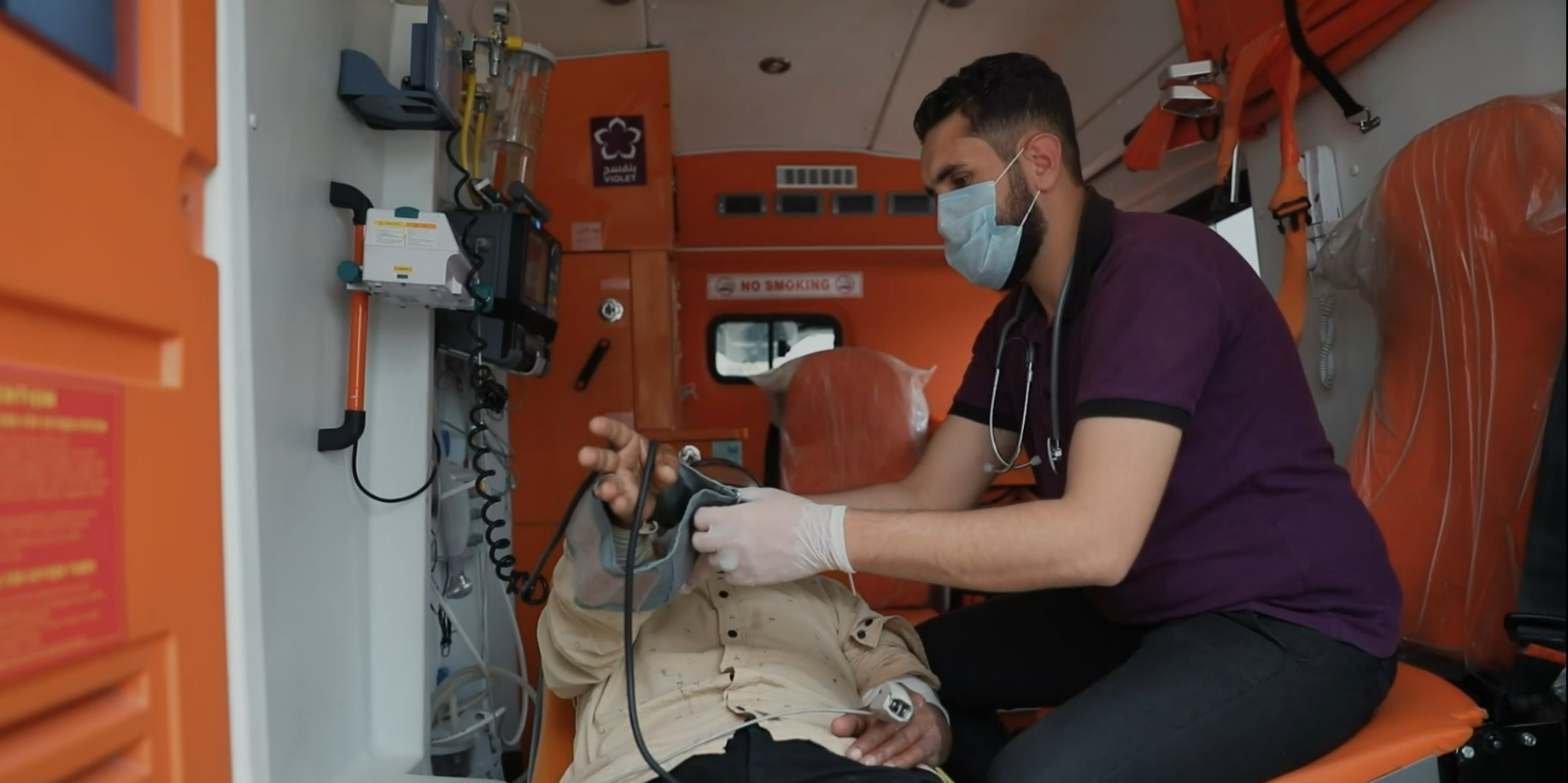 Muhammed Dogan arbeitet als Sanitäter in Syrien 