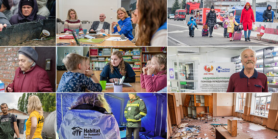 Nothilfe Ukraine: Bilder zum Hilfseinsatz
