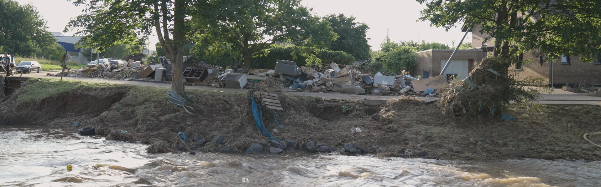 Auch in Euskirchen hat das Hochwasser im Juli 2021 große Zerstörung hinterlassen