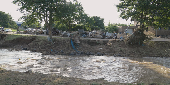 Auch in Euskirchen hat das Hochwasser im Juli 2021 große Zerstörung hinterlassen