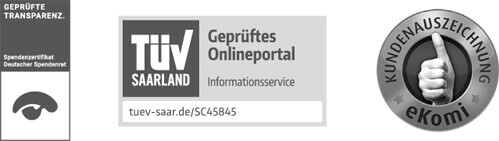 DSR, TÜV, eKomi-Siegel