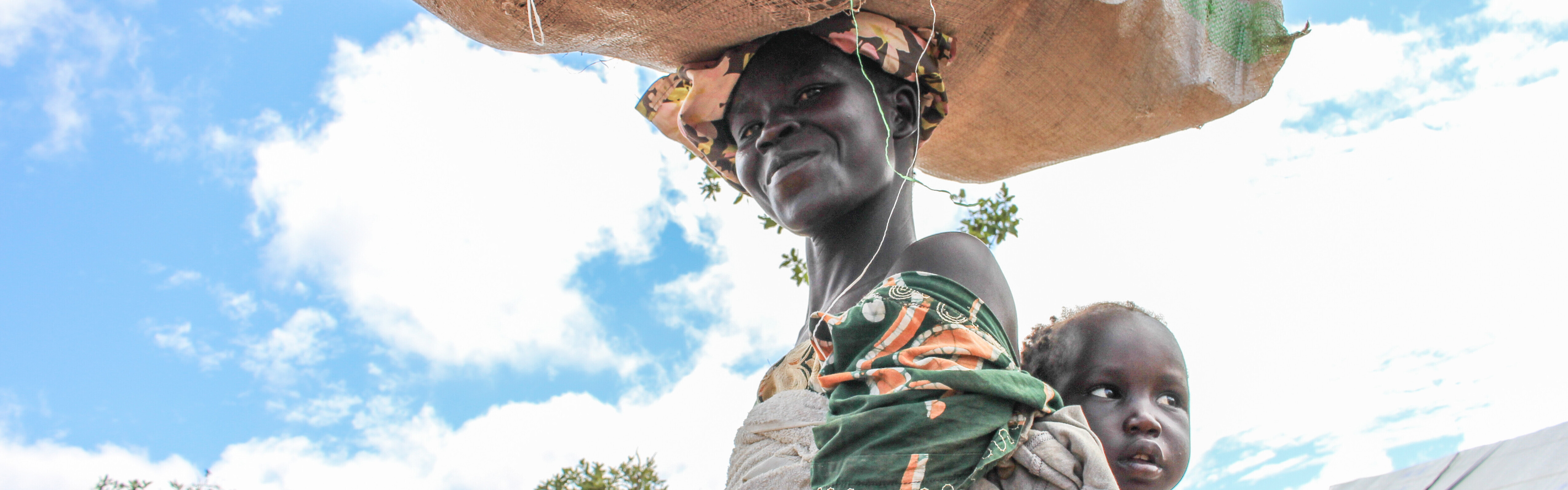 Eine Frau & ein Kind in Uganda