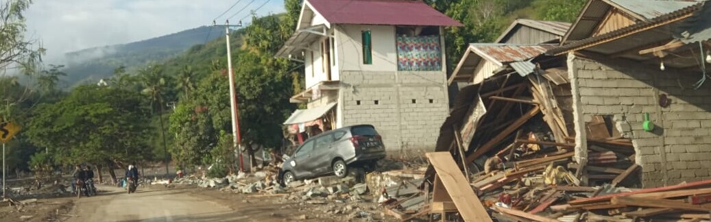 Erdbeben & Tsunami haben auf Sulawesi Zerstörung hinterlassen