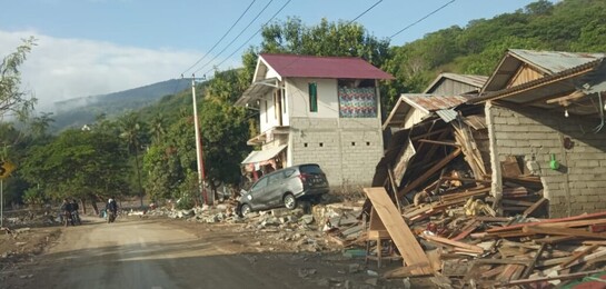 Erdbeben & Tsunami haben auf Sulawesi Zerstörung hinterlassen