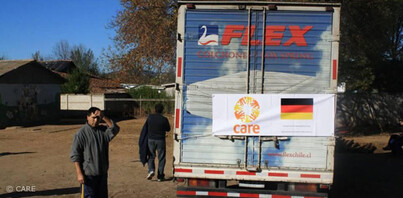 Erdbeben Chile: Hilfslieferung von CARE