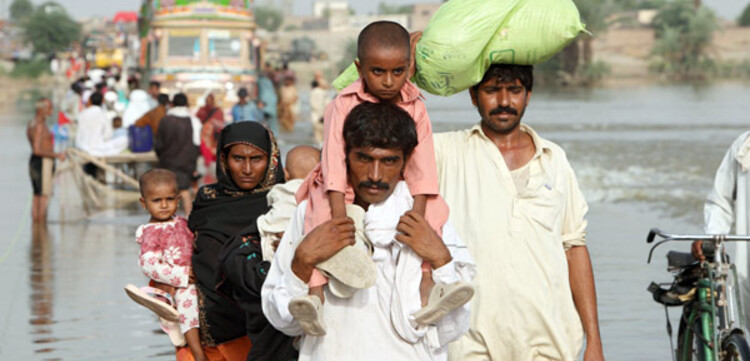 Flut Pakistan: Flüchtlinge Flut Pakistan: Flüchtlinge