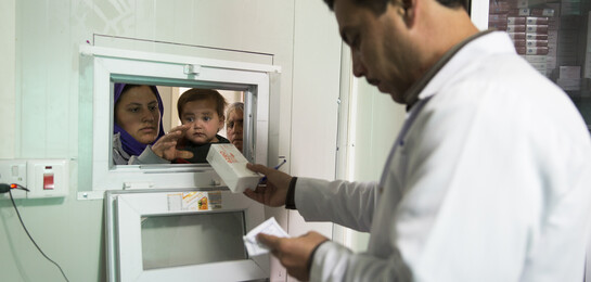 Erst Flüchtling, jetzt Helferin: Zahra arbeitet im Malteser-Gesundheitszentrum