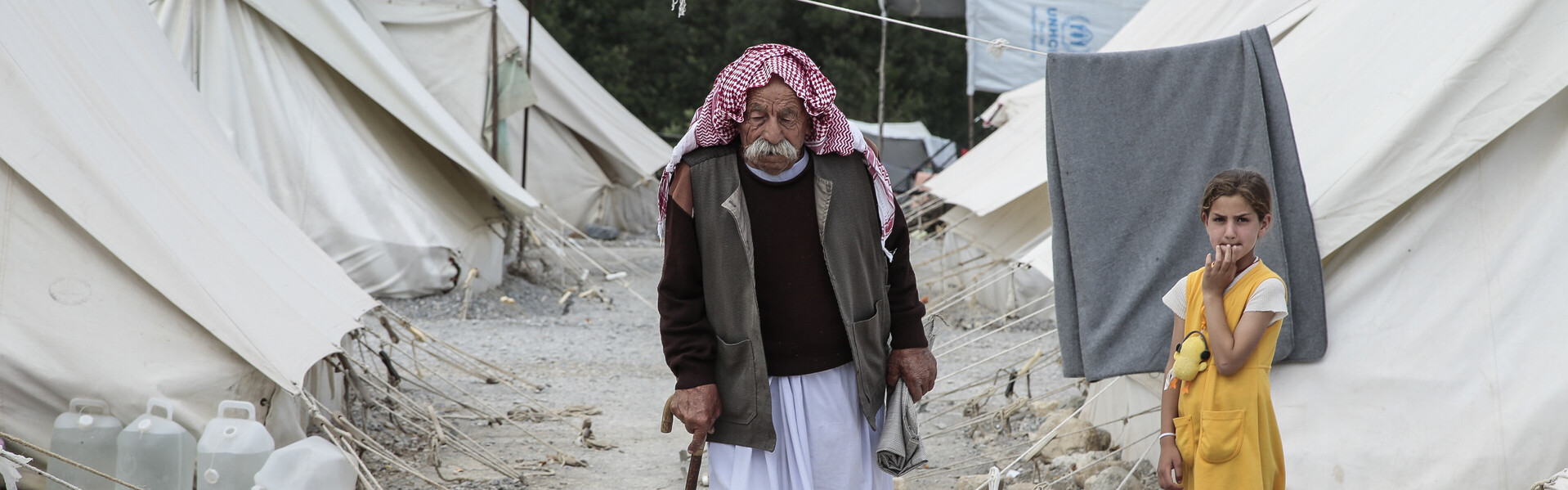 In Griechenland unterstützt unsere Bündnisorganisation ADRA Flüchtlinge aus dem Irak.