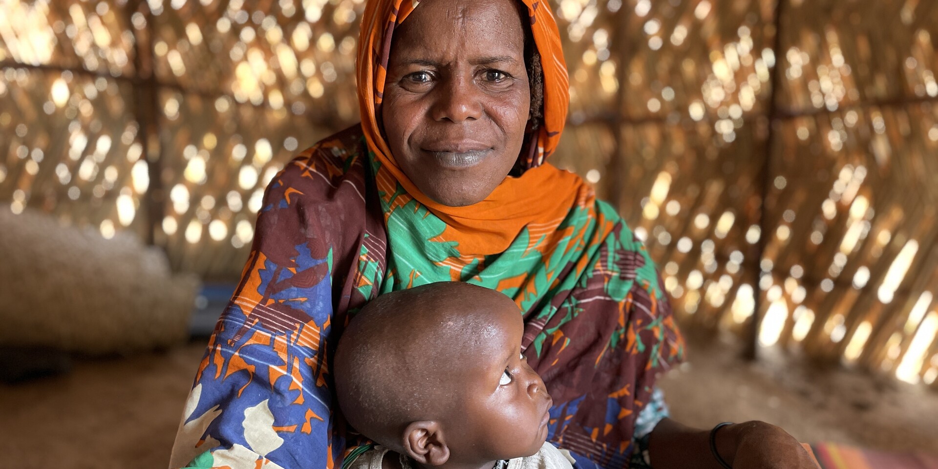 Hawa im Geflüchtetencamp in Nigeria Hawa im Geflüchtetencamp in Nigeria