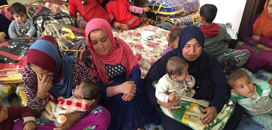 Im Irak werden aufgrund der Kämpfe um die Stadt Mosul viele neue Flüchtlinge erwartet.