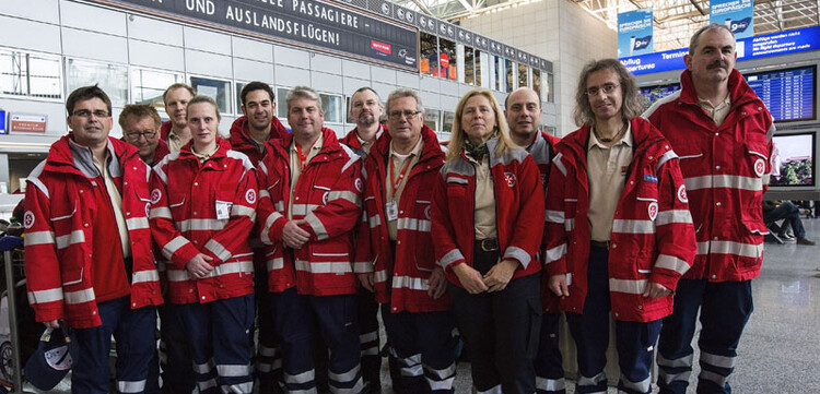 Die Johanniter Auslandshilfe entsandte ein 12-köpfiges medizinisches Einsatzteam auf die Philippinen