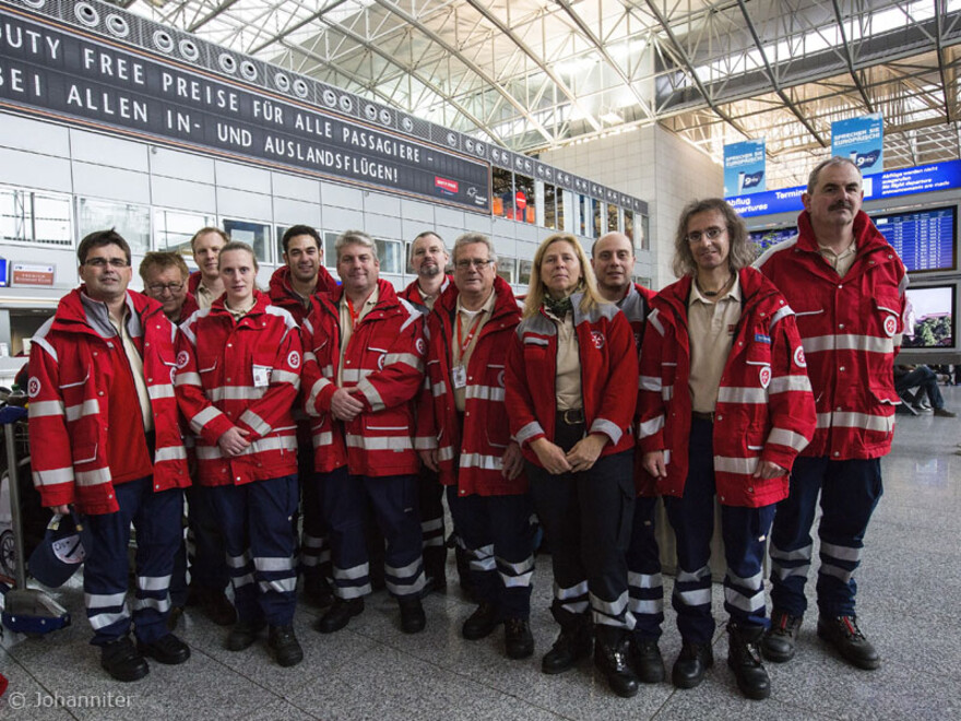 Die Johanniter Auslandshilfe entsandte ein 12-köpfiges medizinisches Einsatzteam auf die Philippinen
