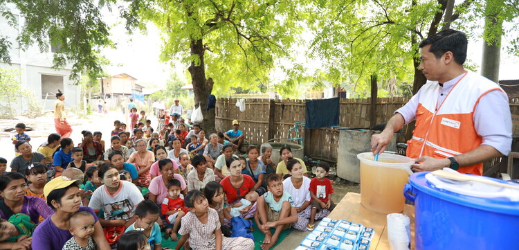 World-Vision-Hilfsmaßnahme nach Erdbeben in Myanmar World-Vision-Hilfsmaßnahme nach Erdbeben in Myanmar