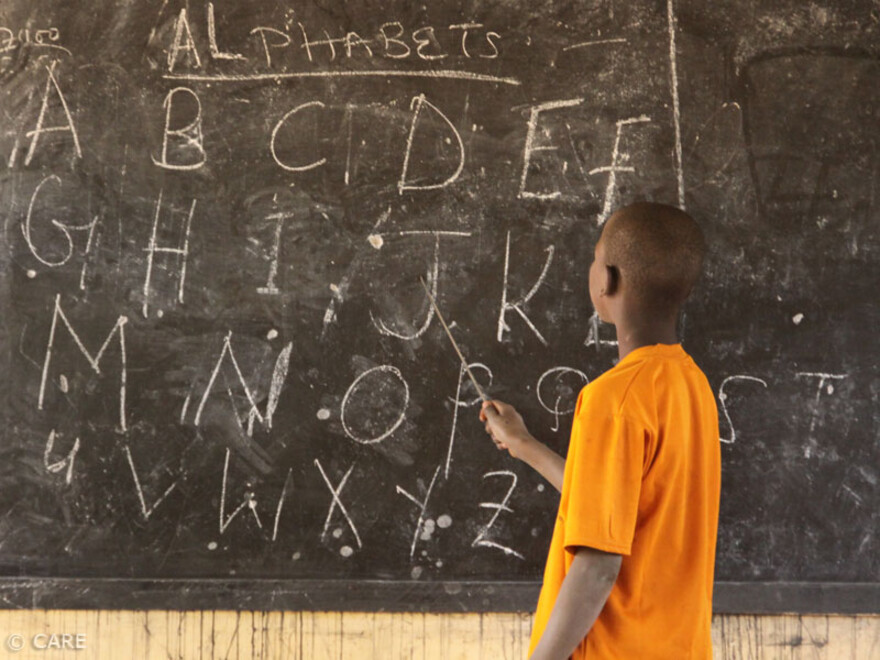 013-800-bildung-13 Schule im Flüchtlingslager Dadaab, Kenia