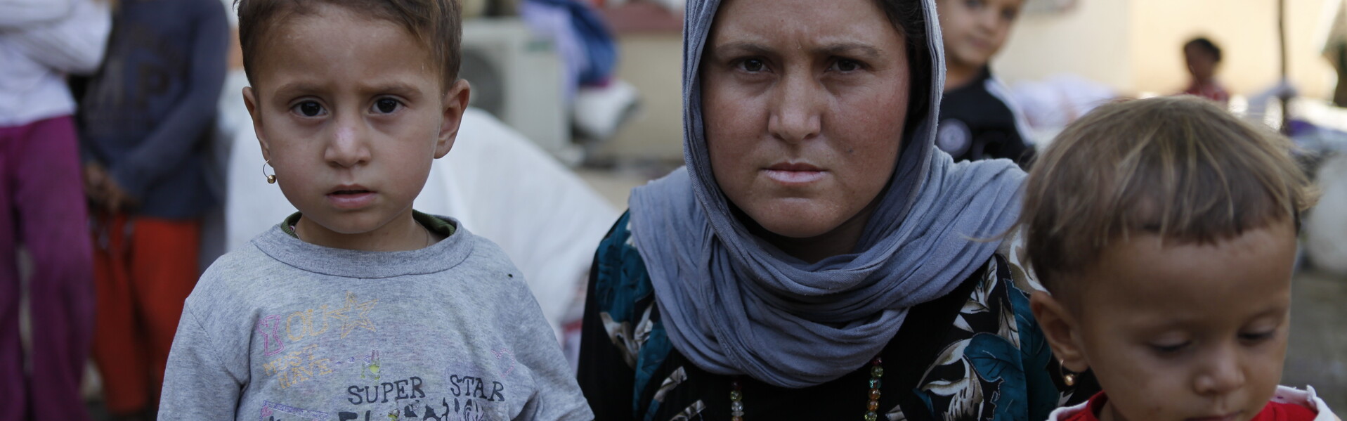 Flüchtlingsfamilie aus Syrien