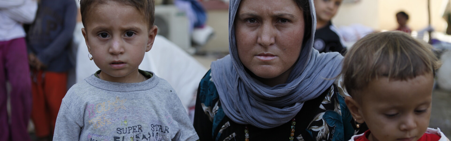 Flüchtlingsfamilie aus Syrien