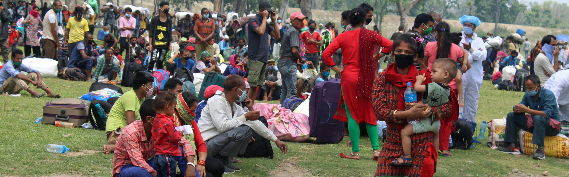 Menschen in Nepal