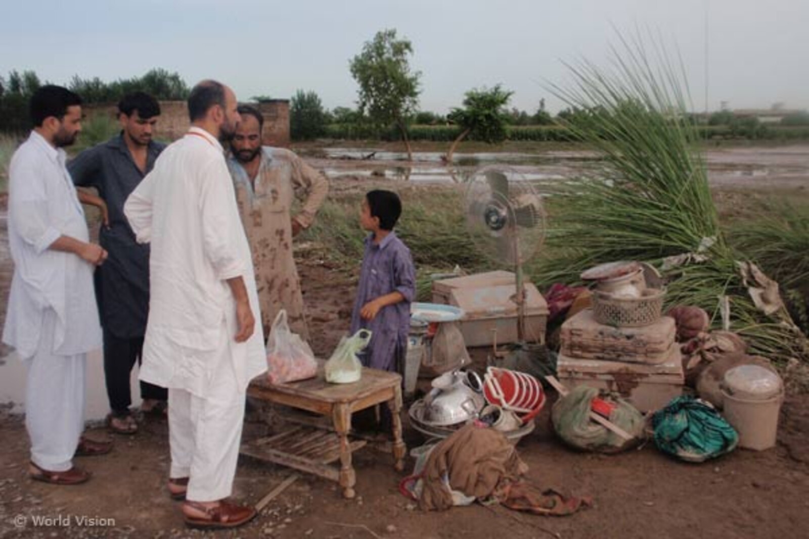 Flut Pakistan: Eine Familie, die alles verloren hat
