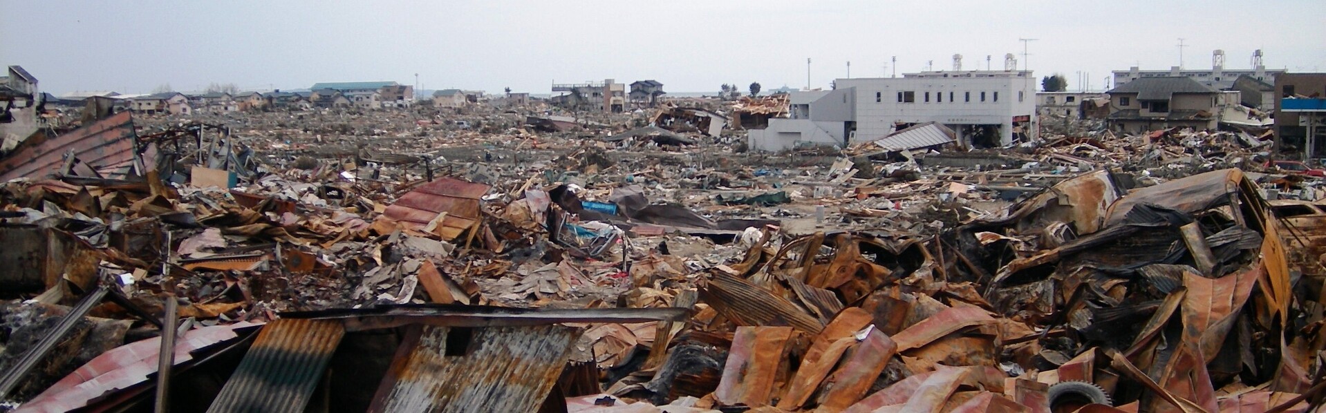 Symbolbild: Zerstörung in Japan nach dem Tsunami 2011 © Help – Hilfe zur Selbsthilfe 