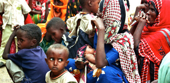 Hungernoat Ostafrika, Camp in Eritrea