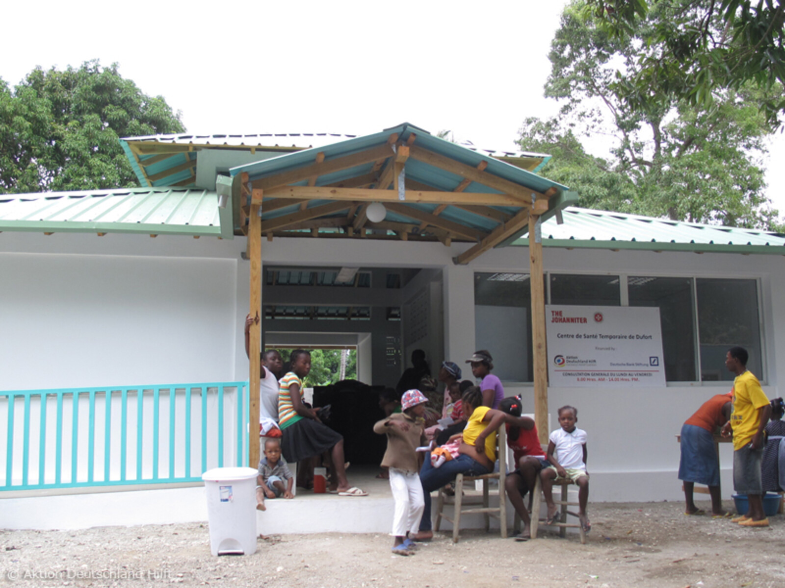 Gesundheitsstation der Johanniter in Haiti