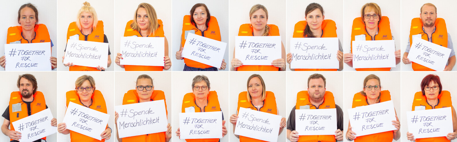 #SpendeMenschlichkeit - Aktion Deutschland Hilft ist an Bord