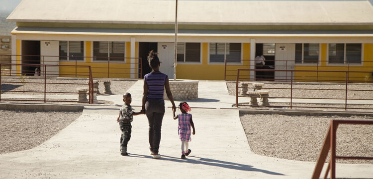 Neubau einer Schule nach dem Erdbeben in Haiti