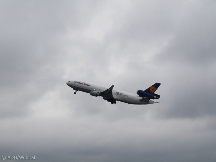 Die Hilfsgüter machen sich auf die Reise Richtung Philippinen