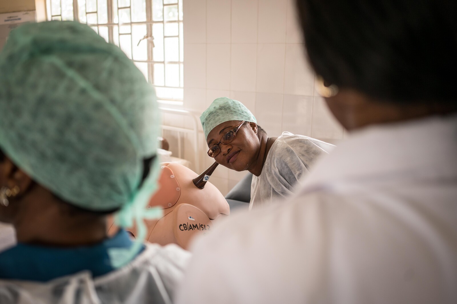 Hebammenausbildung unserer Hilfsorganisation action medeor in Sierra Leone, Afrika