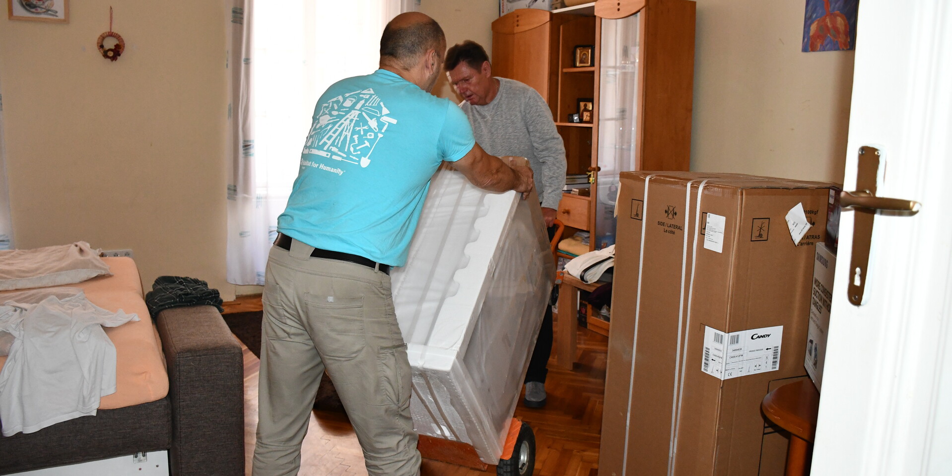 Partnerorganisation von Habitat for Humanity unterstützt Geflüchtete aus der Ukraine in Ungarn