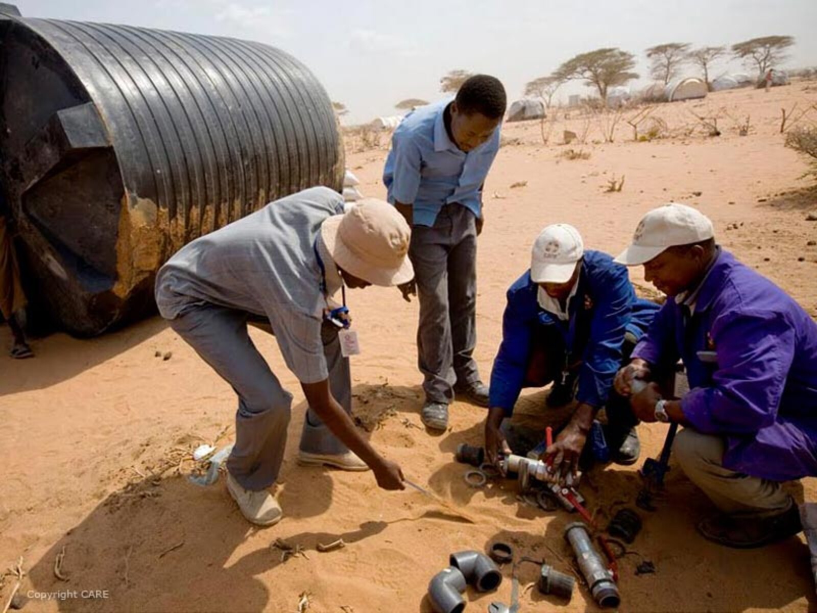 CARE ist in Äthiopien, Somalia und Kenia aktiv.