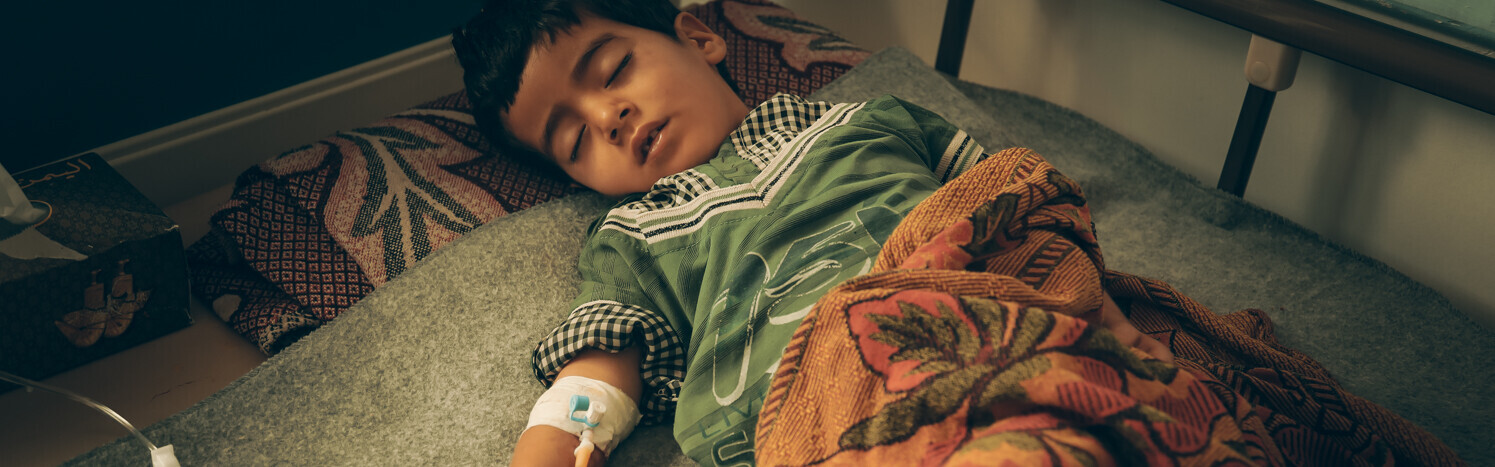 Auch viele Kinder sind im Jemen an Cholera erkrankt.