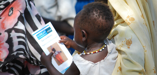 Südsudan: Handicap International hilft den von Krieg und Hunger betroffenen Menschen in den Flüchtlingslagern.