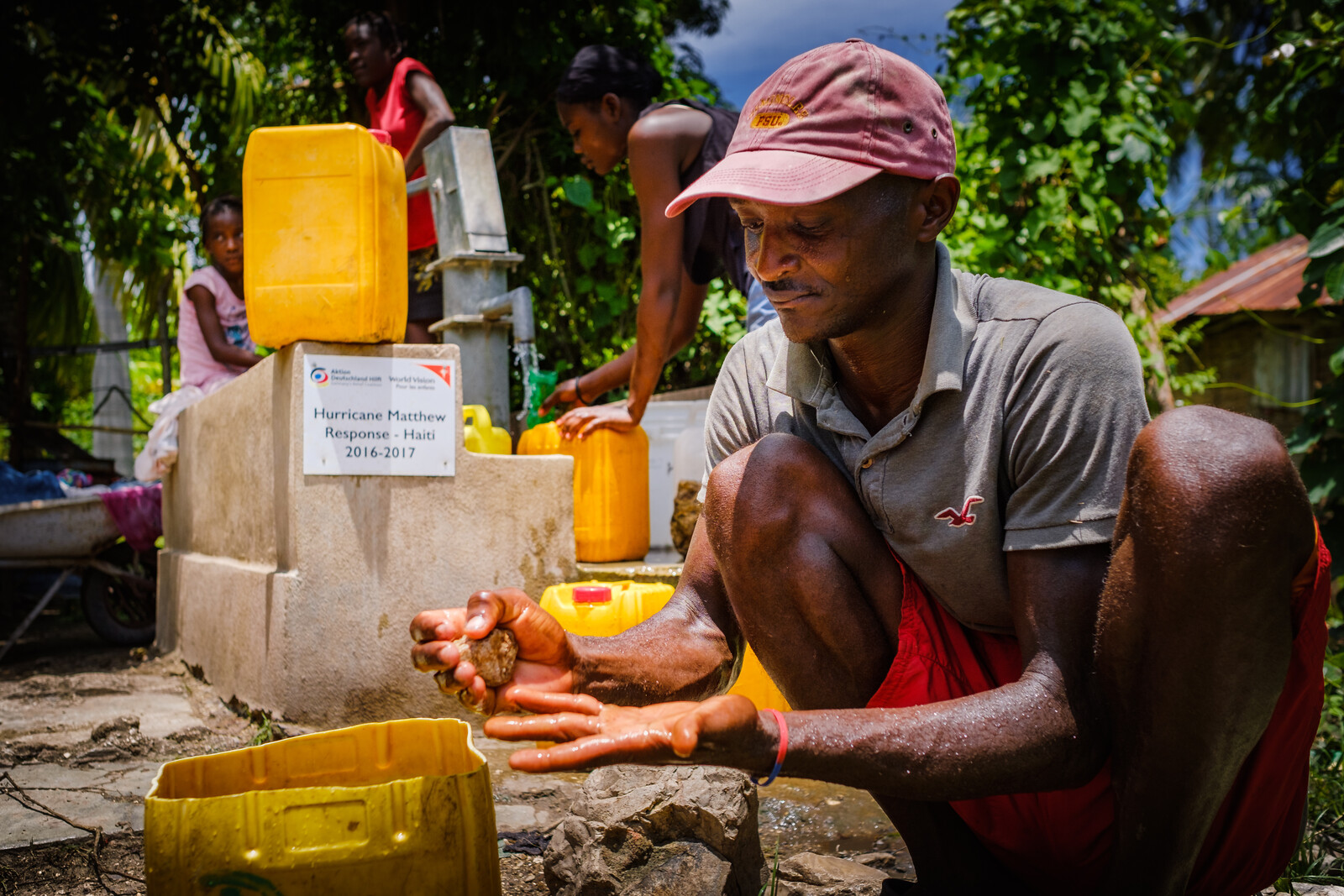 Ein Jahr nach Hurrikan Matthew wird in Haiti in Katastrophenvorsorge investiert.