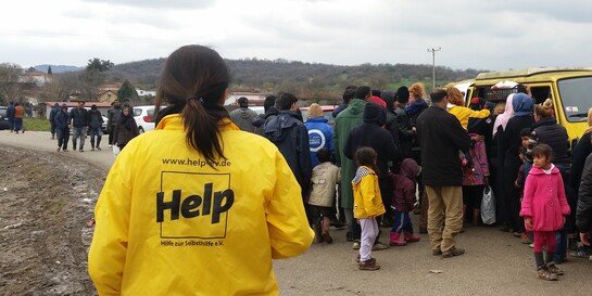 Help versorgt Flüchtlinge in Griechenland (Archivbild 2016)