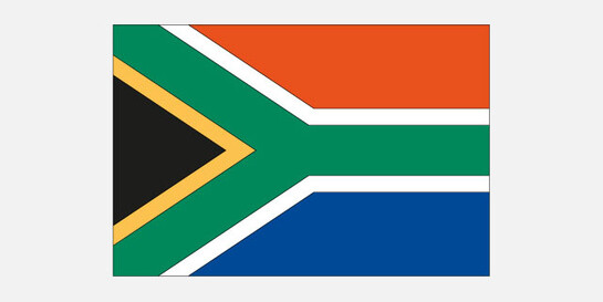 Flagge Südafrika