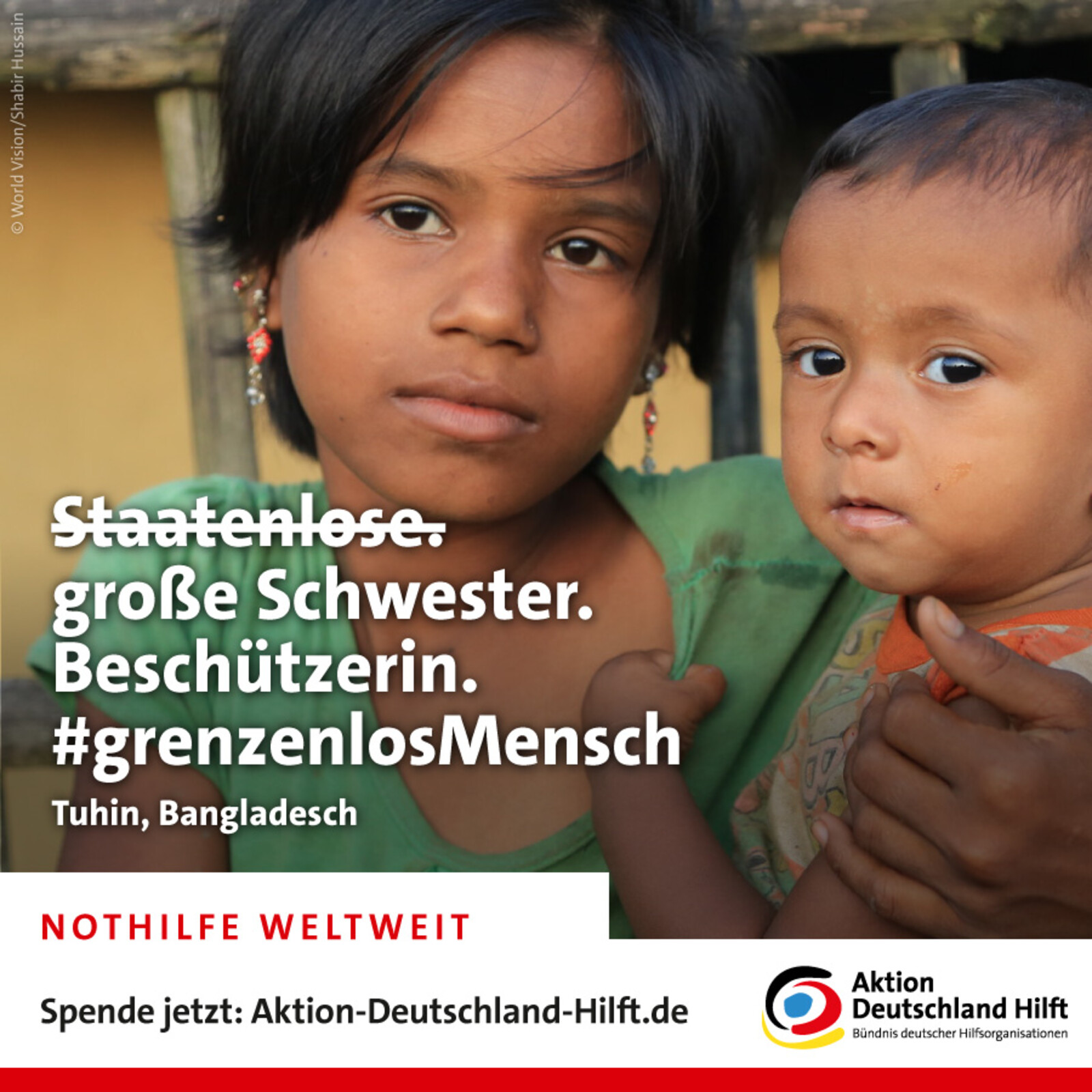 Geflüchtete Kinder - die Rohingya haben keine Staatszugehörigkeit