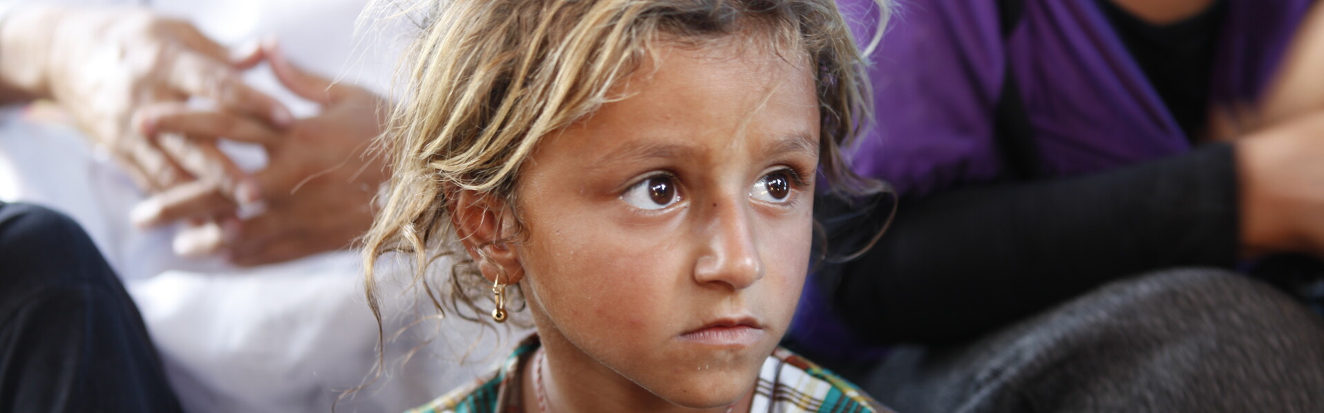 Ein Kind im Irak. Sieben Prozent der Frauen und Mädchen sind dort beschnitten 