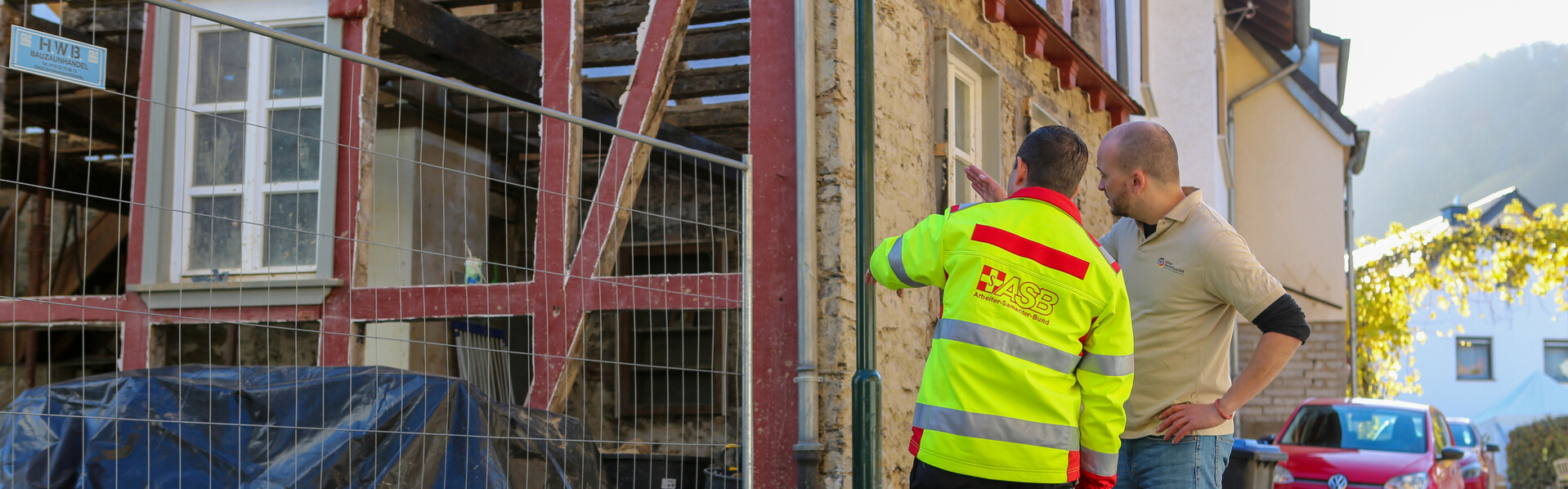 Die Hochwassergebiete brauchen dringend Handwerker für die Wiederaufbau