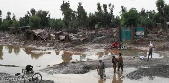 Flut Pakistan: Schlamm