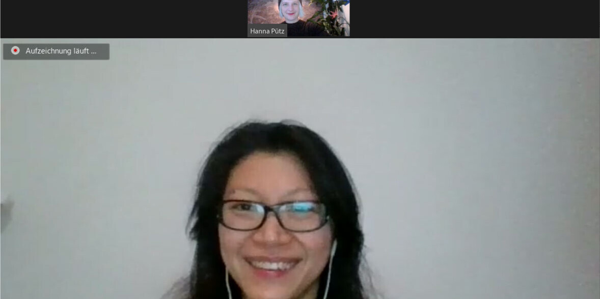 Interview unter Corona-Bedingungen: Zoom-Call mit Dr. Neysa J. Setiadi 