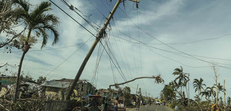 Taifun Haiyan hat in weiten Teilen des Inselstaats für Chaos und Zerstörung gesorgt