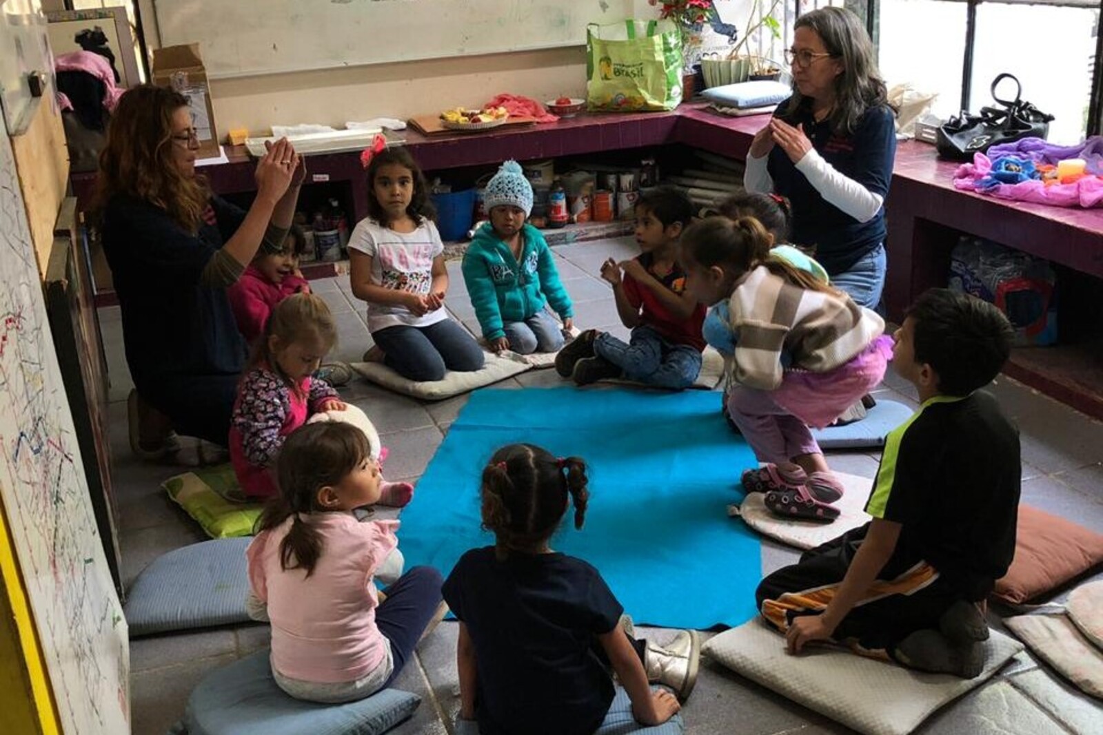 Traumapädagogik in einer Schule in Mexiko