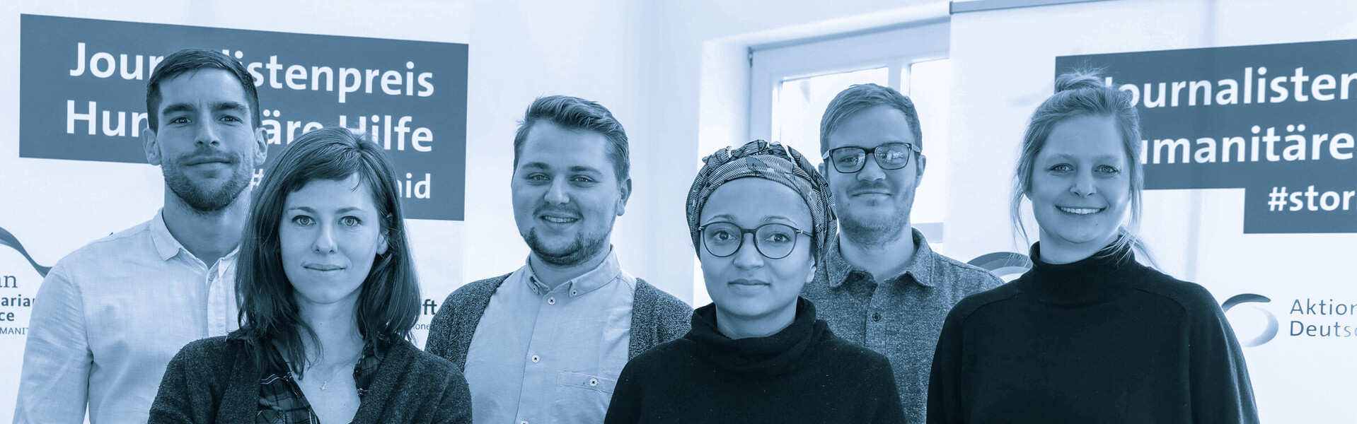 Die Nominierten des "Journalistenpreis Humanitäre Hilfe".