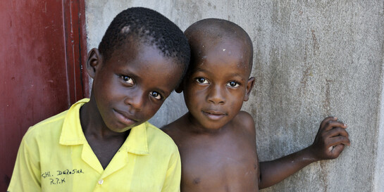 Viele Menschen in Haiti sind leiden an Verletzungen sind traumatisiert und bitter arm
