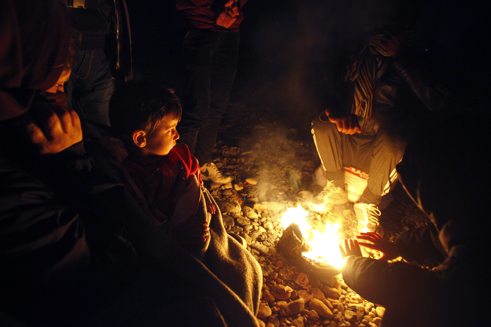 Jahresrückblick 2015 - Dezember Flüchtlinge Balkanroute