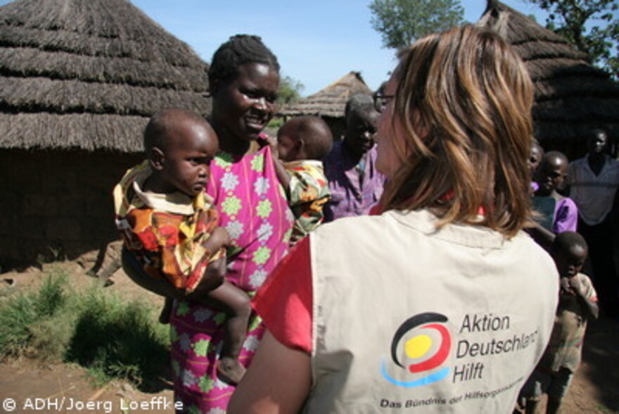 Flut Afrika, ADH-Helferin